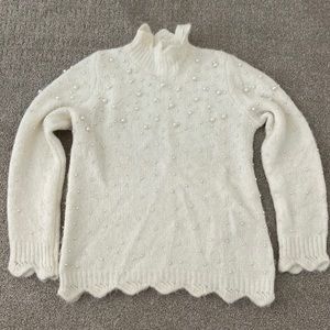 Zara Pearl Sweater